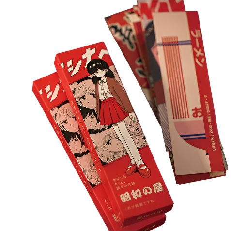 Japanese Showa Era Vintage Bookmarks Set