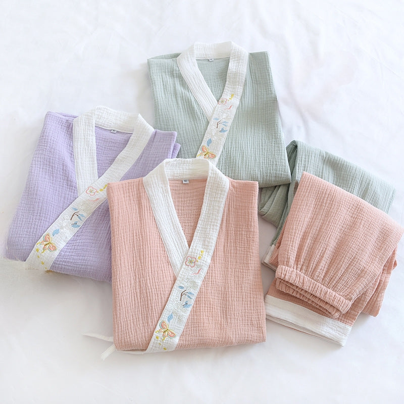 Classical Japanese Pajamas Set