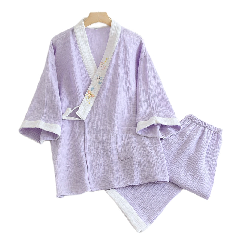 Classical Japanese Pajamas Set