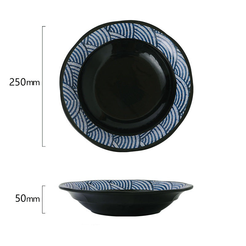 Seigaiha Soup Plate 1000ml