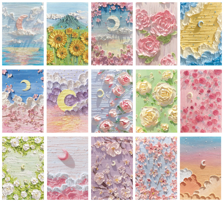 3D Printing Blossoms Postcards Set