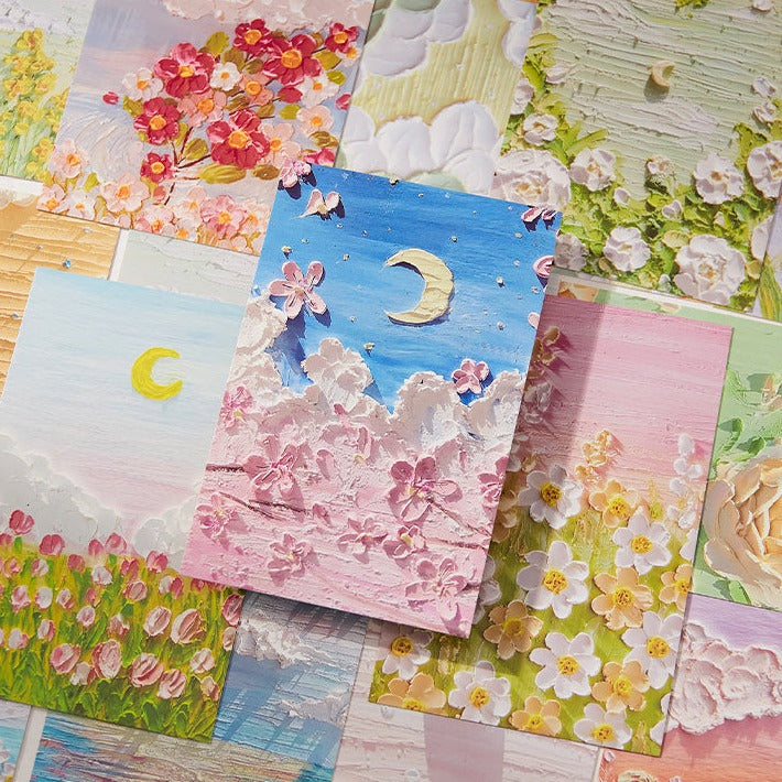 3D Printing Blossoms Postcards Set
