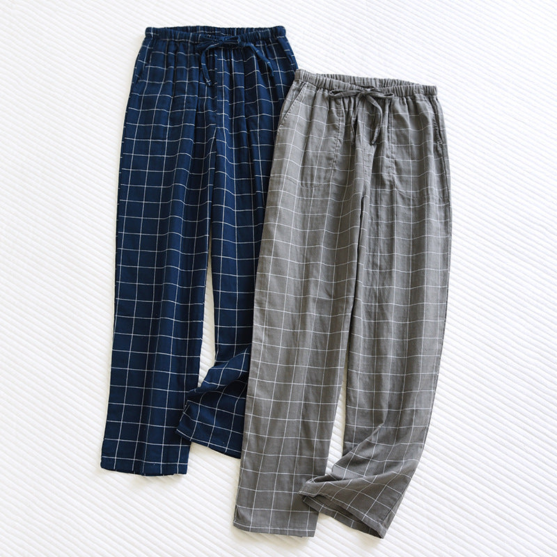 Checked pajamas online