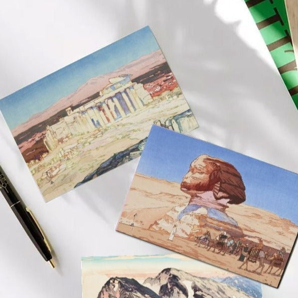 Japanese Landscape Postcards Set