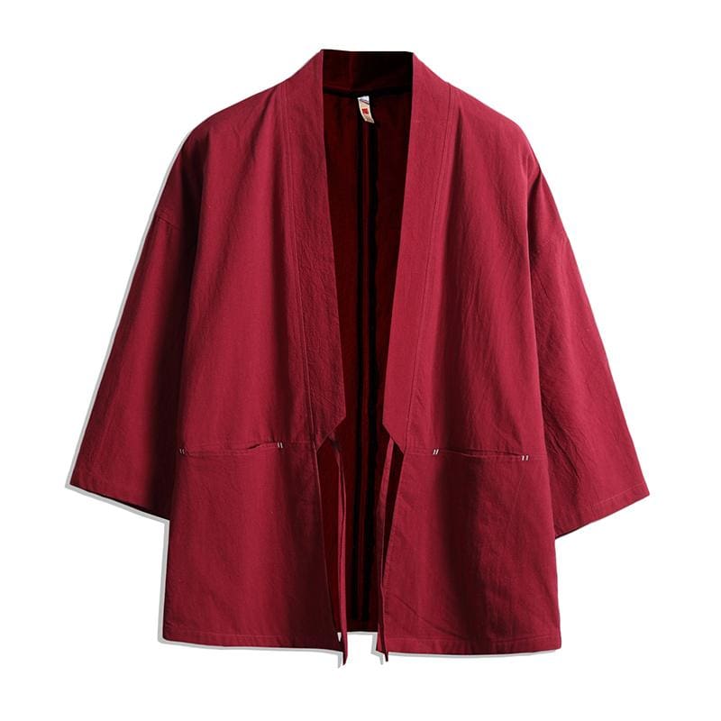 Men's Haori Kimono Cardigan