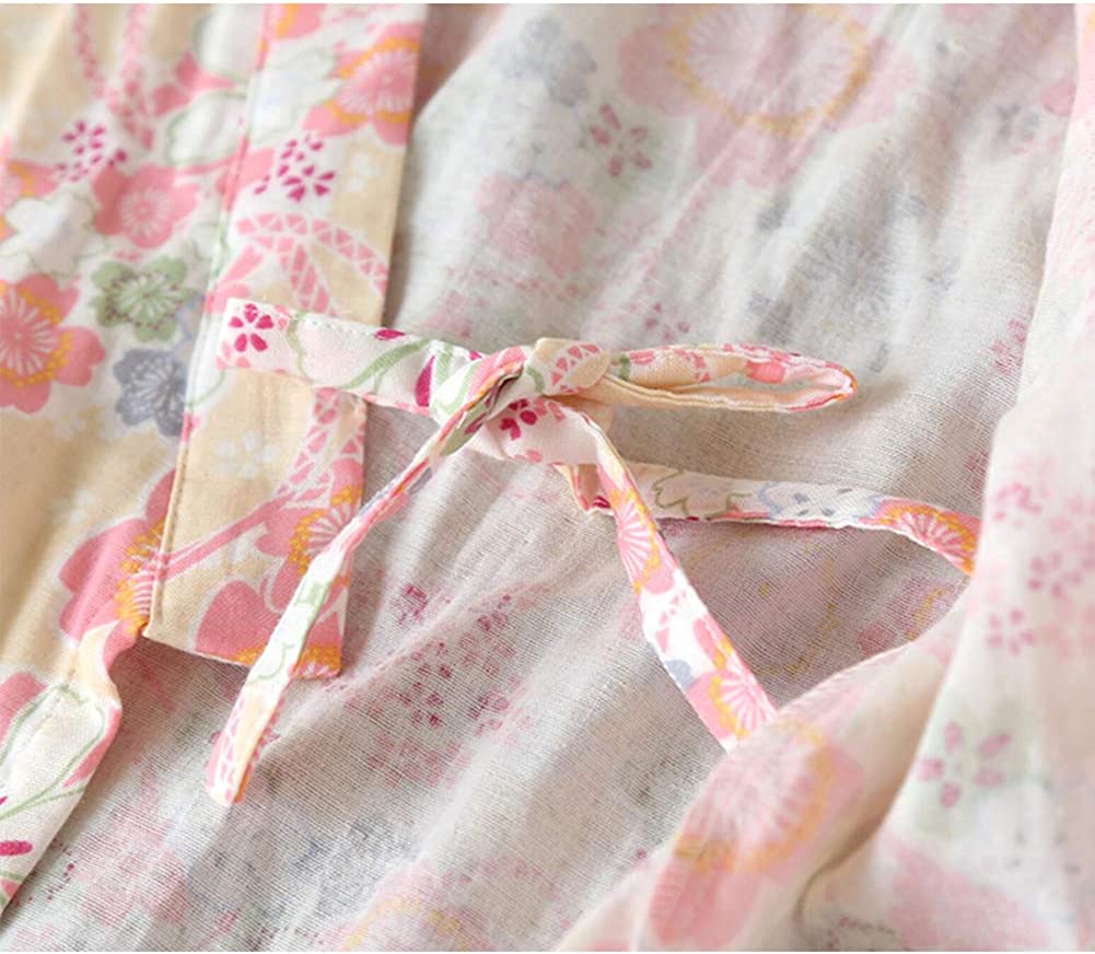 Pink Blossom Japanese Pajamas Set