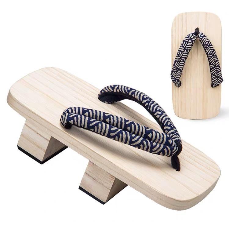 Seigaiha Straps Geta Sandals