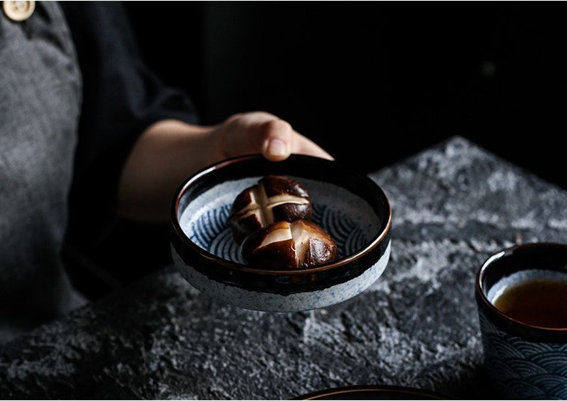 Seigaiha Dinnerware Set A