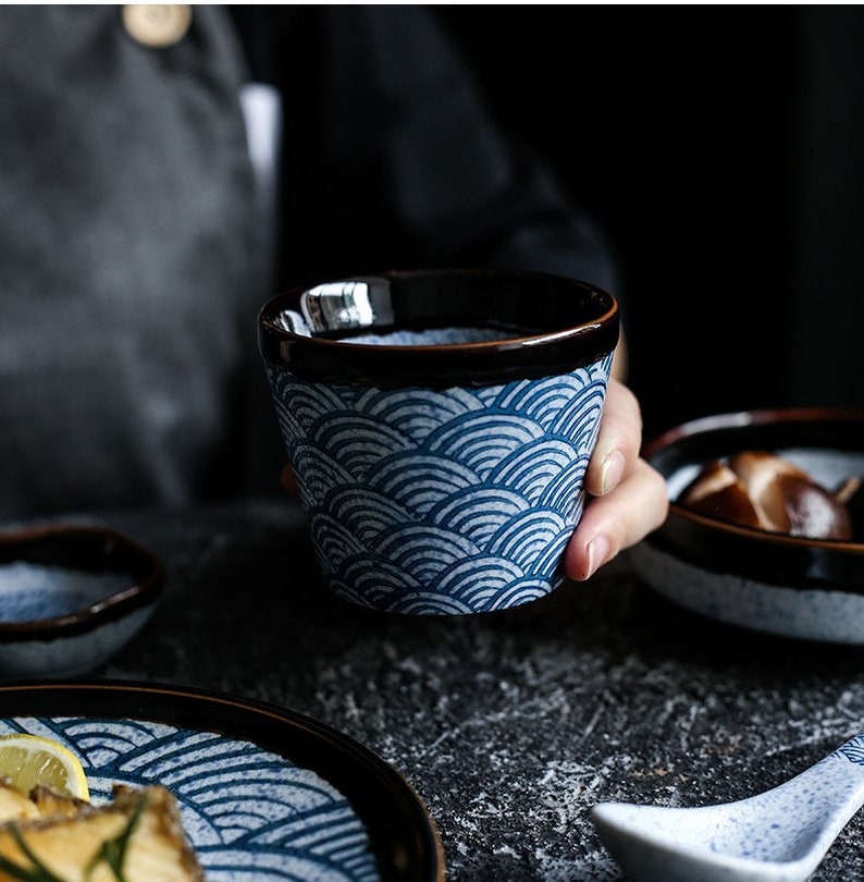 Seigaiha Dinnerware Set A