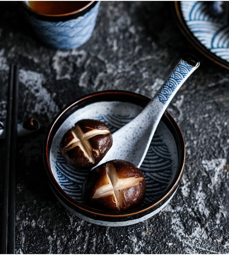 Seigaiha Dinnerware Set A