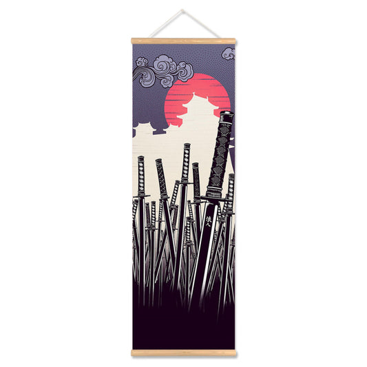 Japanese Wall Hanging Poster 【Sword Graveyard】
