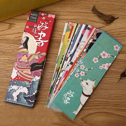 Traditional Japanese Art Bookmarks Set