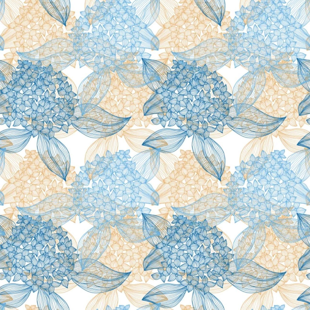 Hydrangea Furoshiki Bento Wrapping Cloth Pattern