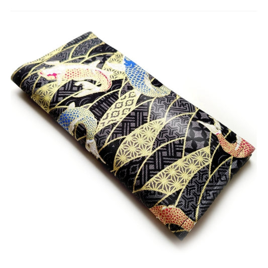 Handmade Japanese Koi Long Fabric Wallet