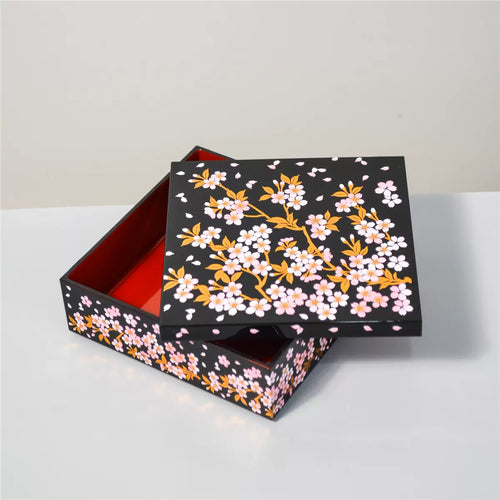 Black Sakura Bento Box