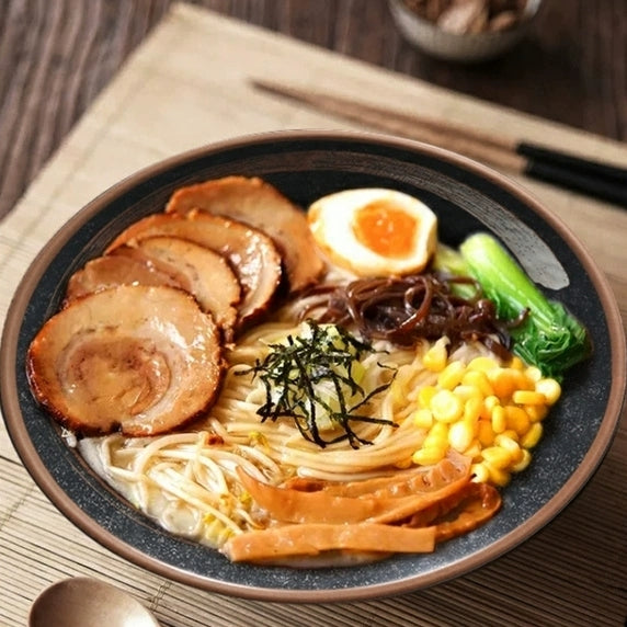 Gold Paint Brush Stroke Ramen Noodle Bowls 500-3000ml