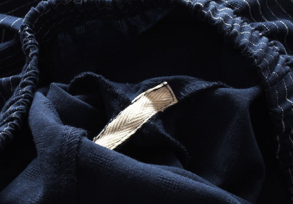 Striped Pattern Japanese Pajamas Set
