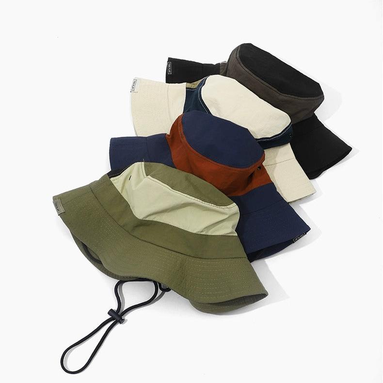 Color Block Quick-Dry Fisherman Hat