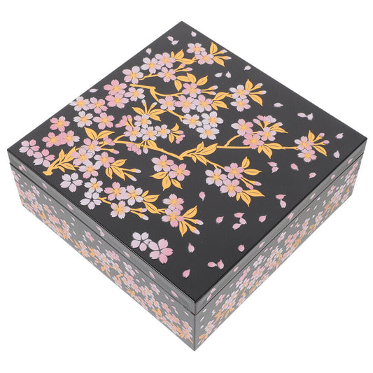 Black Sakura Bento Box