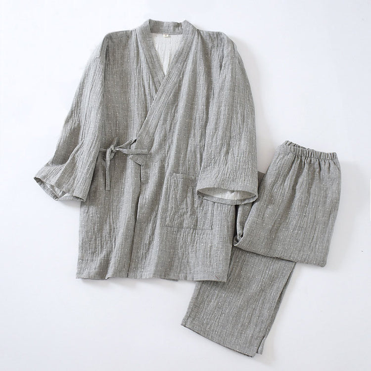 Dot Pattern Japanese Pajamas Set | Japanese Lounge Wear Shop – Seigaihaya