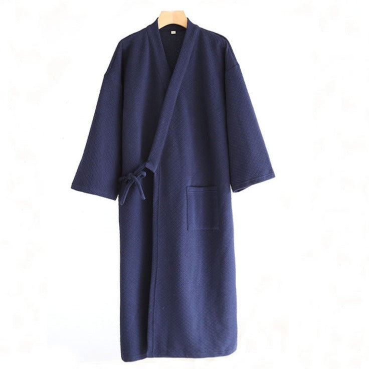 Blue & Green Blossom Kimono Dressing Gown – Penelopetom