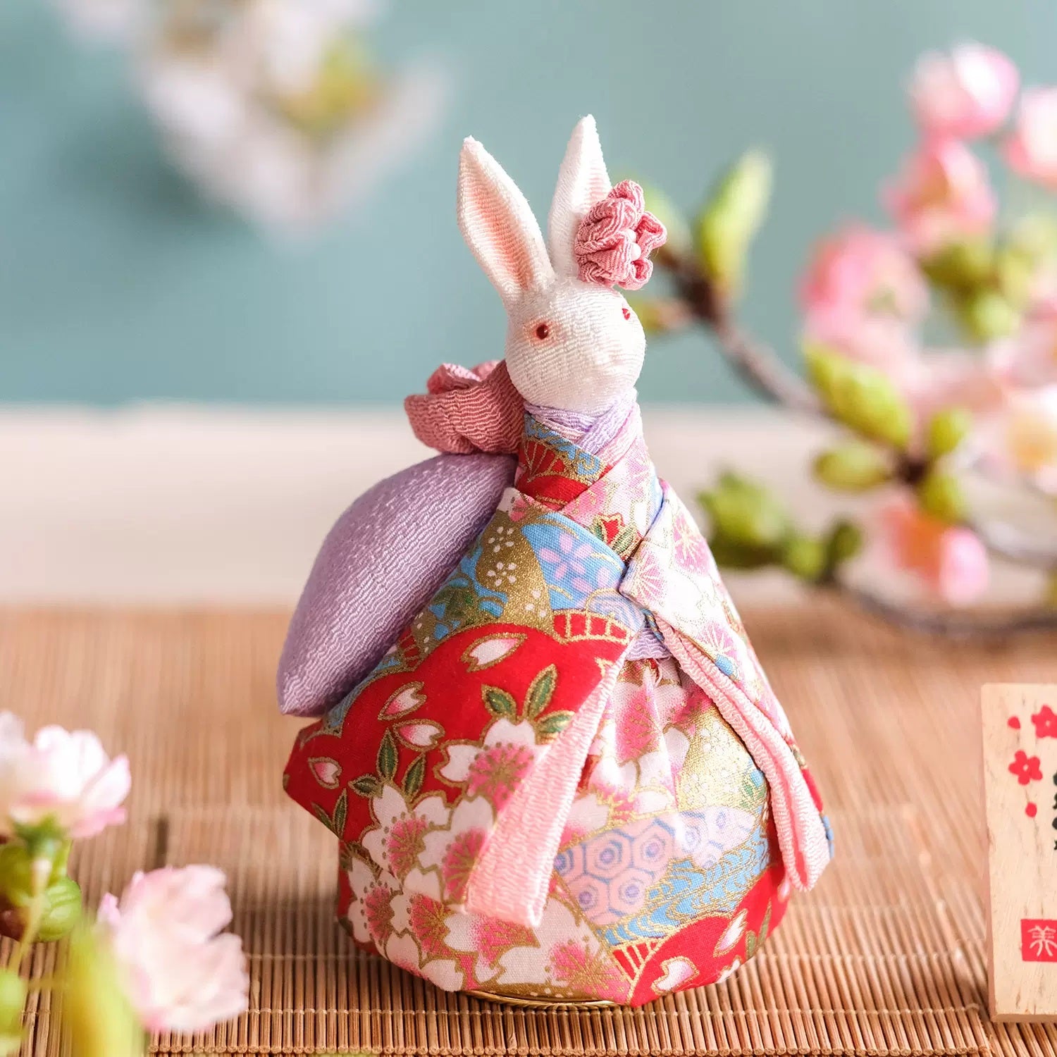 Kimono Rabbit Music Doll – Seigaihaya