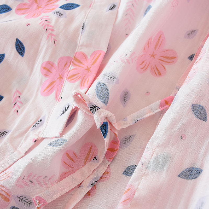 Sakura Blossom Yukata Bathrobe