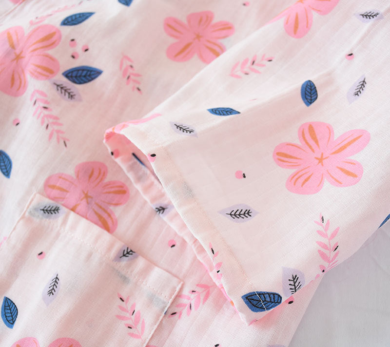 Sakura Blossom Yukata Bathrobe