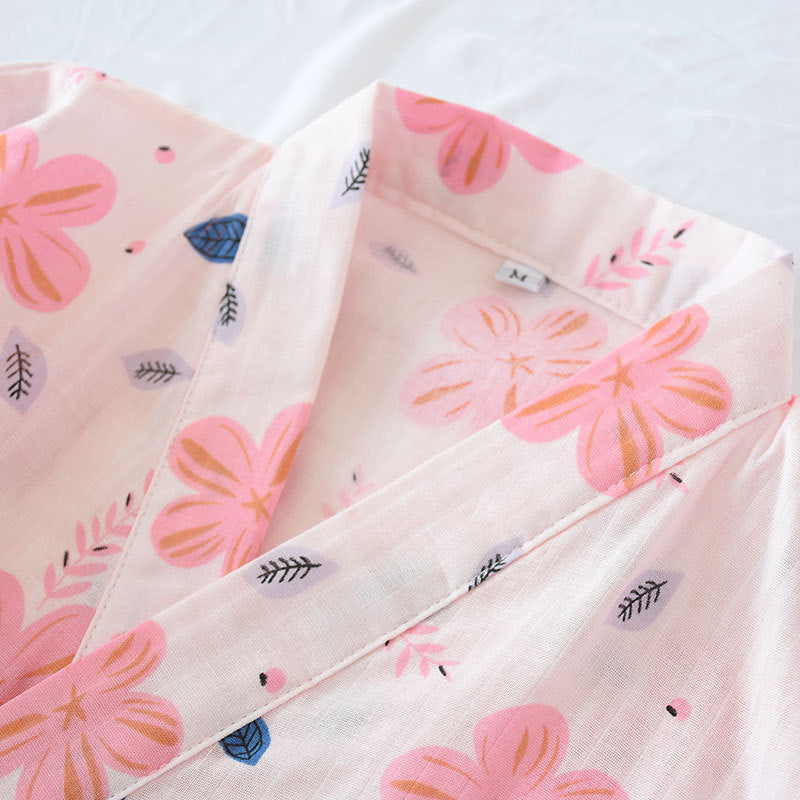 Sakura Blossom Yukata Bathrobe