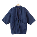 Navy Quilted Cotton Hanten Jacket