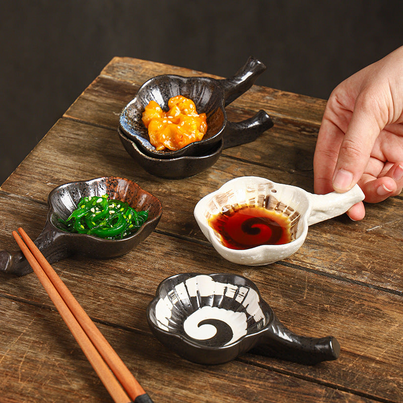 Japanese Ceramic Chopstick Rest with Sauce Dish – Seigaihaya