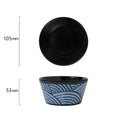 Seigaiha Ceramic Appetizer Bowl 180-260ml