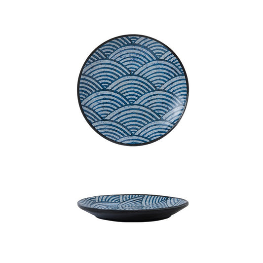 Seigaiha Ceramic Side Plate 6"/7"