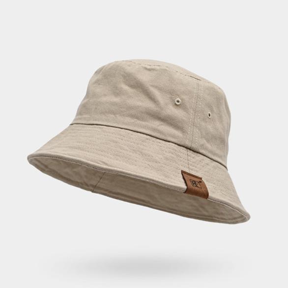 Solid Color Short Brim Bucket Hat | Seigaihaya.com
