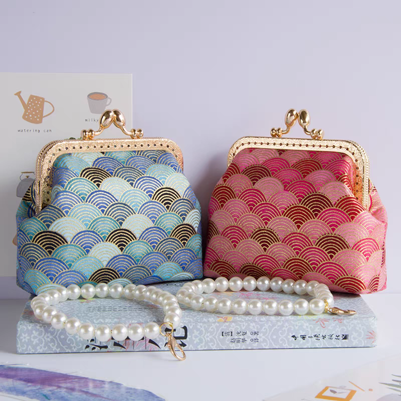 Seigaiha Coin Purse