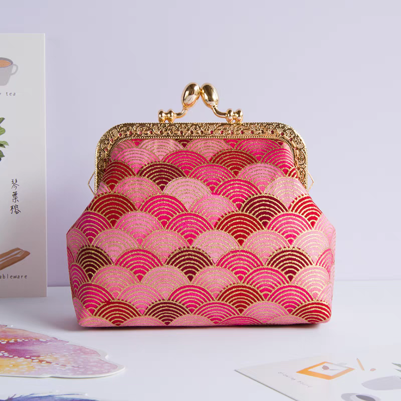 Seigaiha Coin Purse
