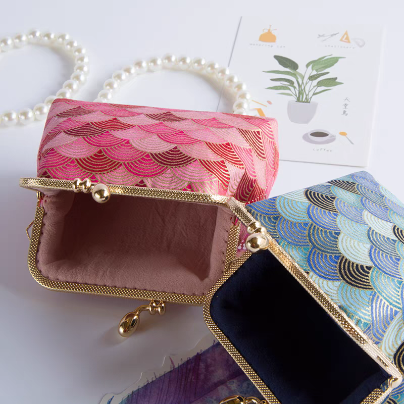 Seigaiha Coin Purse