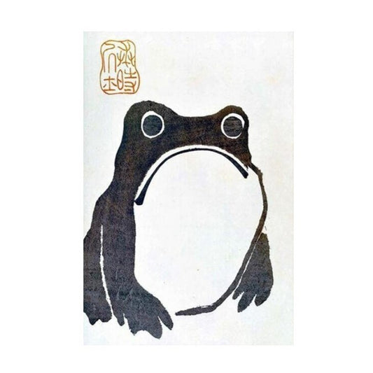 Canvas Printed Toad Painting