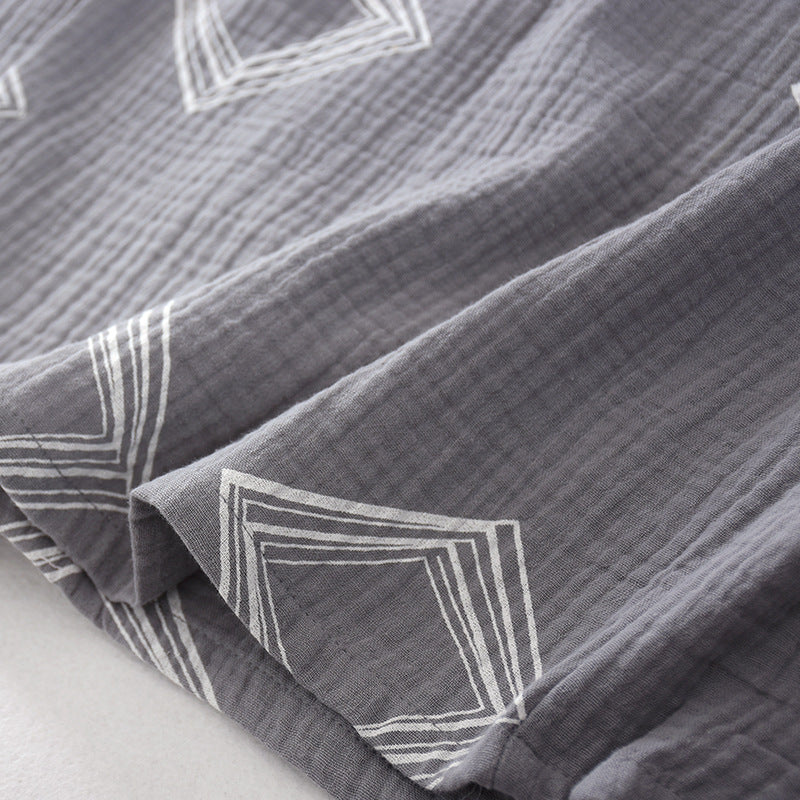 Traditional Japanese Home Yukata Bathrobe