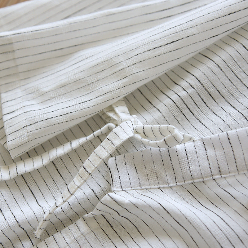 Traditional Japanese Summer Yukata Bathrobe