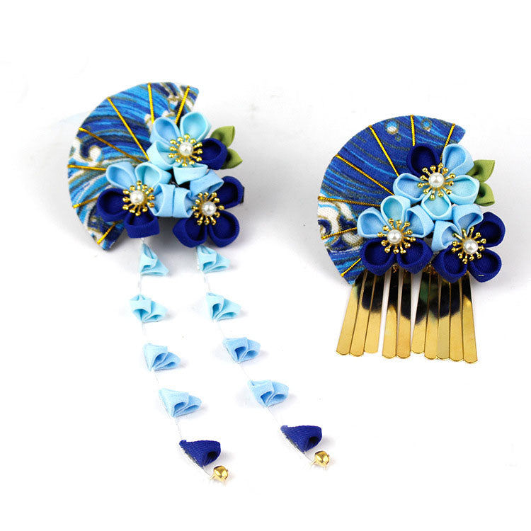 Traditional Sakura Hair Accessory 2 Pieces Set