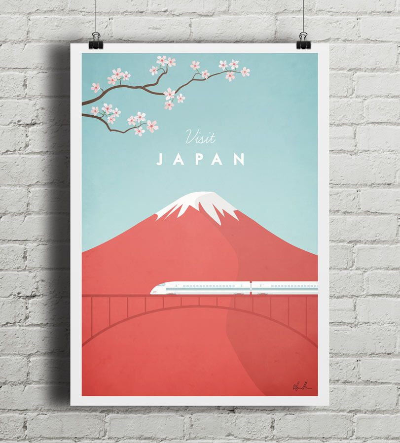 Unframed Canvas Wall Art [Visit Japan]