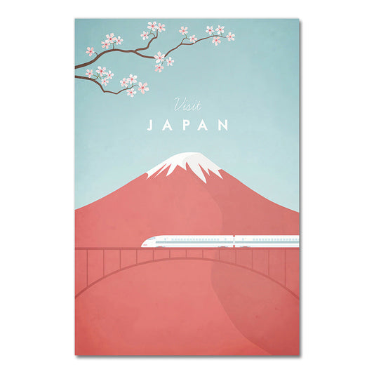 Unframed Canvas Wall Art [Visit Japan]