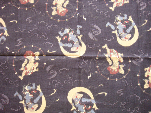Fujin & Raijin Handkerchief