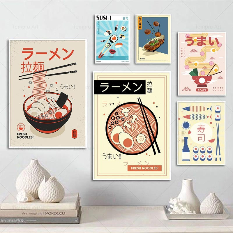 Japanese Restaurant Izakaya Wall Decor