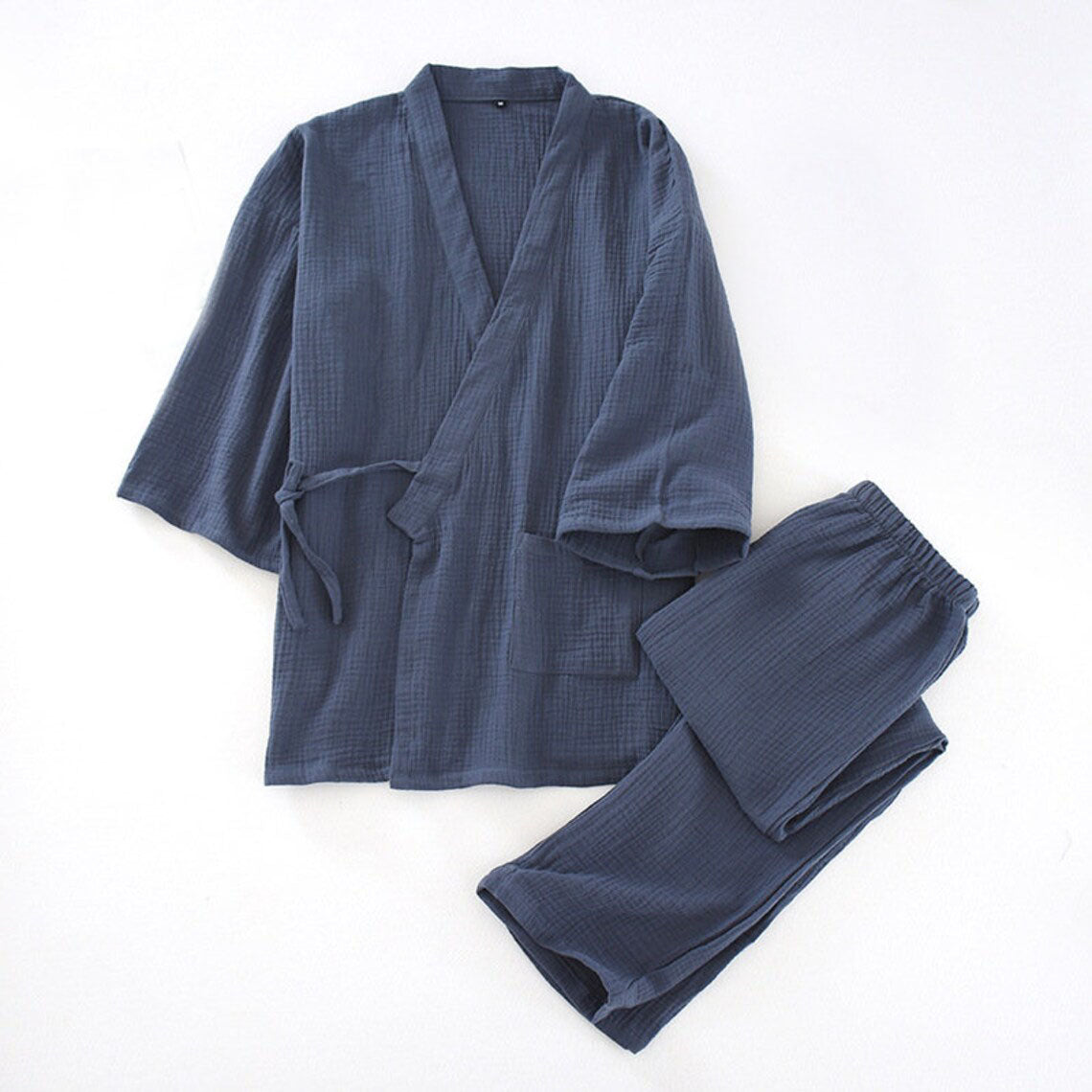 Seigaiha-Ya Japanese Summer Sleepwear Set