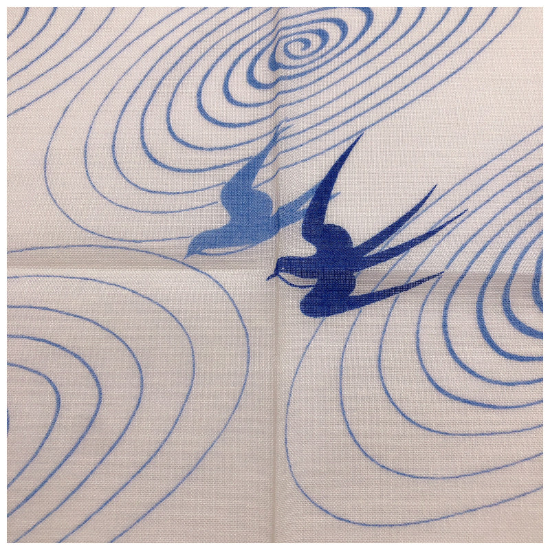 Japanese Swallow Handkerchief