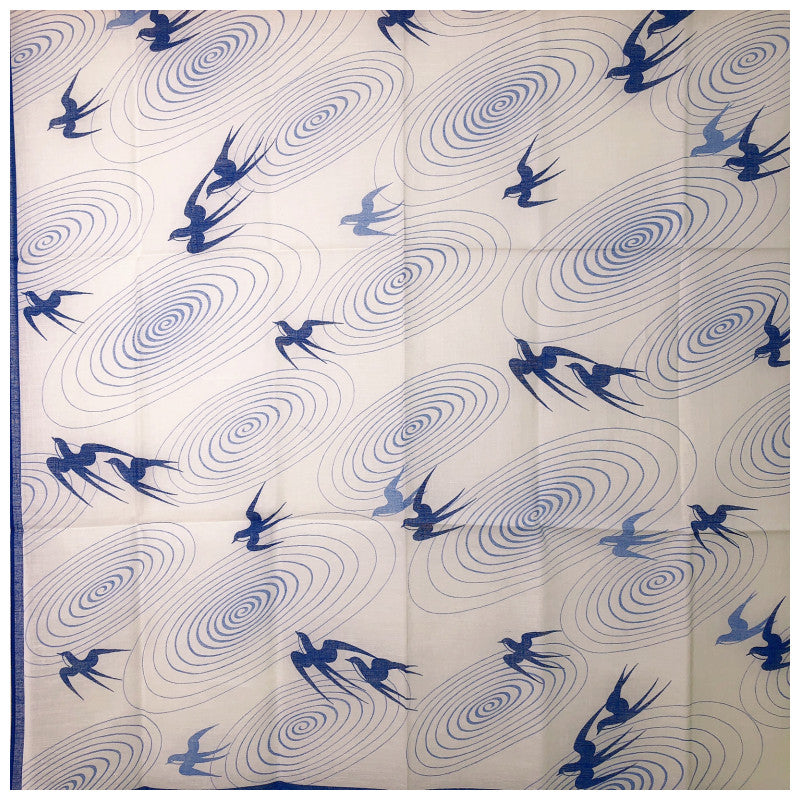 Japanese Swallow Handkerchief