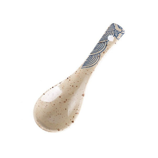 Koi Fish Ceramic Spoons Set of 4/6/10 | Japanese Tableware – Seigaihaya