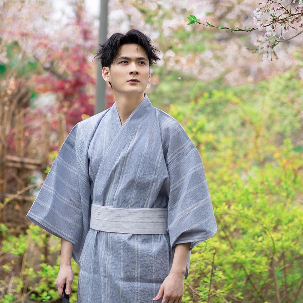 Japanese Robe Pattern Men Traditional Japanese Clothing For Men